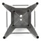 Atlas Commercial Products Titan Series Industrial Metal Bar Stool, Silver MBS9SLV - alternate 3